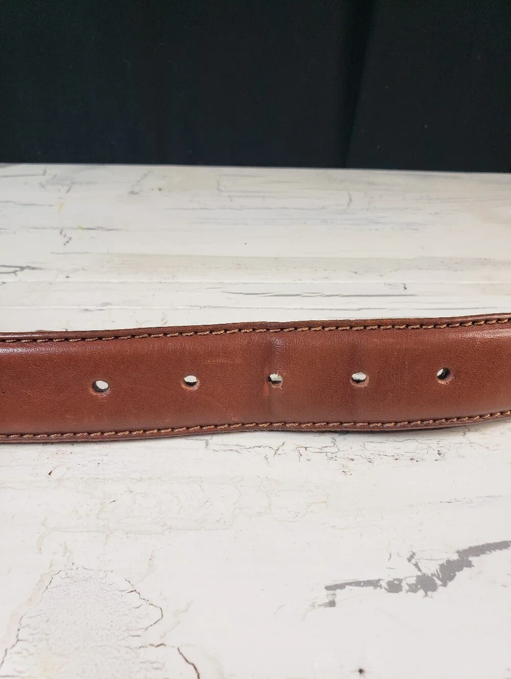 Scuola del Cuoio 'Firenze' Handmade Italian Leather Belt - Men's size 34-36